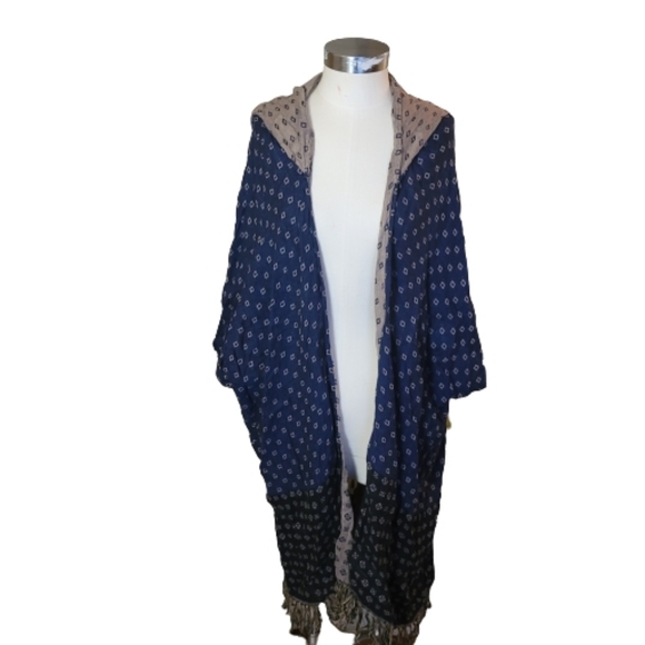 Free People: Time after Time EUC Navy & Ta… - Picture 2 of 10